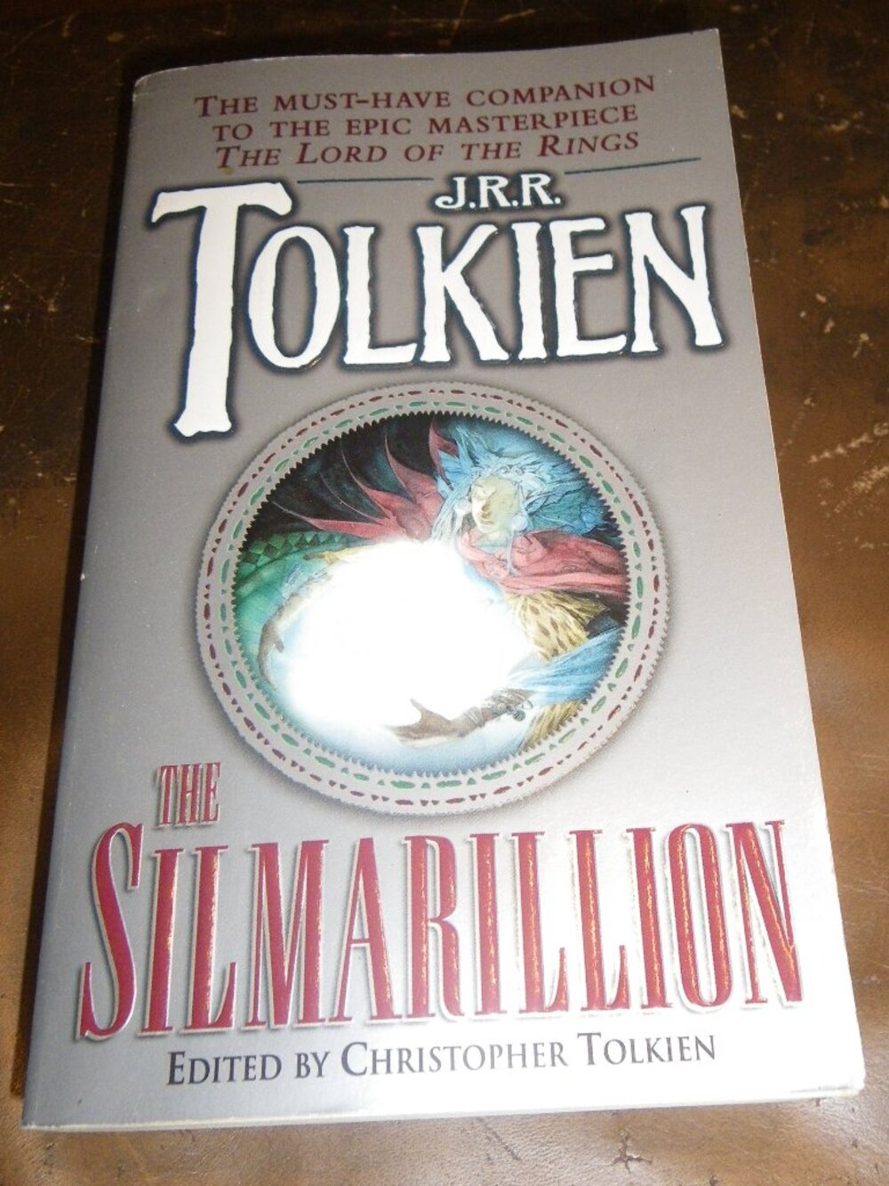 2002 JRR Tolkien The Silmarillion Paperback Book